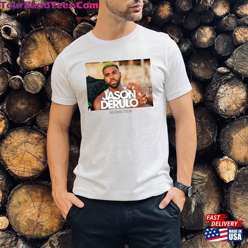 Jason Derulo Nu King Tour T Shirt Merchandise! T-Shirt Classic 29Uf194110 – Utopia Fashion