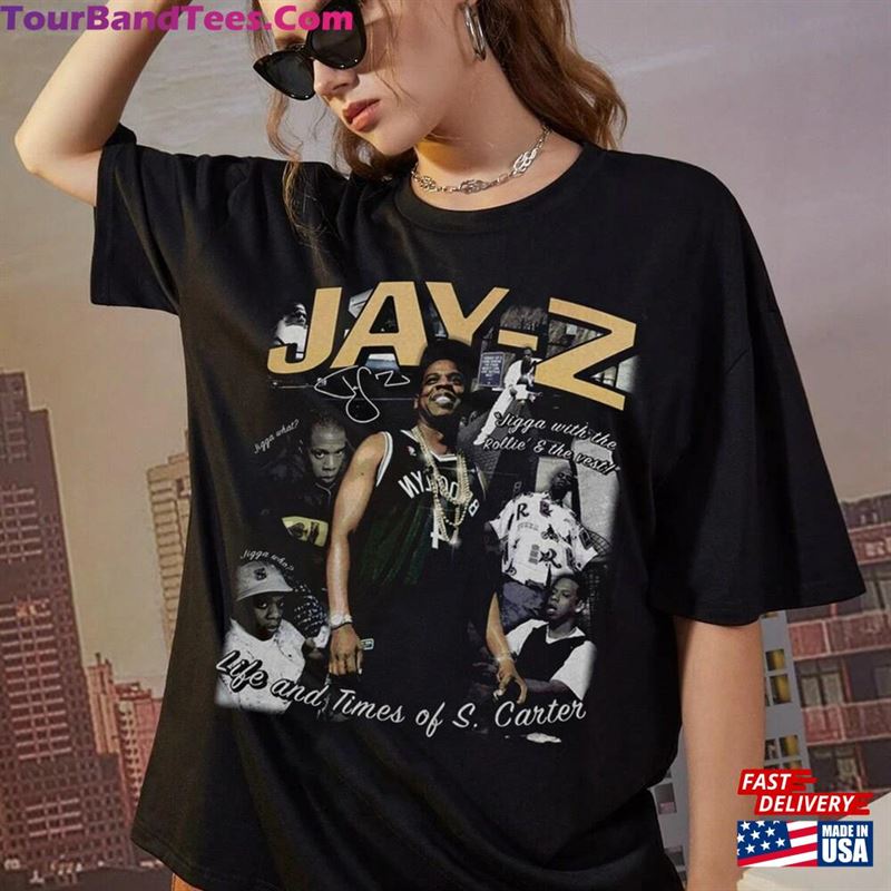 Jay Z Unisex Shirt Gift For Him Rap Music T-Shirt Hoodie Classic 29Uf201761 – Utopia Fashion