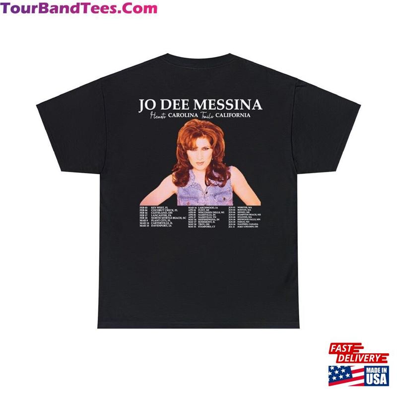 Jo Dee Messina Music Tour Shirt Heads Carolina Tails California Side T-Shirt Hoodie 29Uf194282 – Utopia Fashion