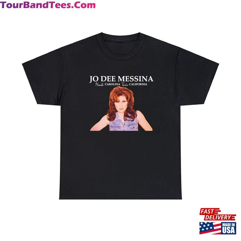 Jo Dee Messina Music Tour Shirt Heads Carolina Tails California Side T-Shirt Hoodie 29Uf194282 – Utopia Fashion