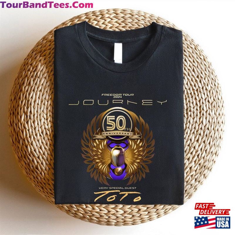 Journey Tour T-Shirt Freedom Toto Concert Band Gift Fans Music Sweatshirt 29Uf192318 – Utopia Fashion