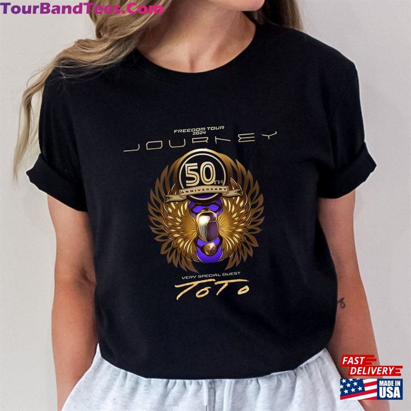 Journey Tour T-Shirt Freedom Toto Concert Band Gift Fans Music Sweatshirt 29Uf192318 – Utopia Fashion