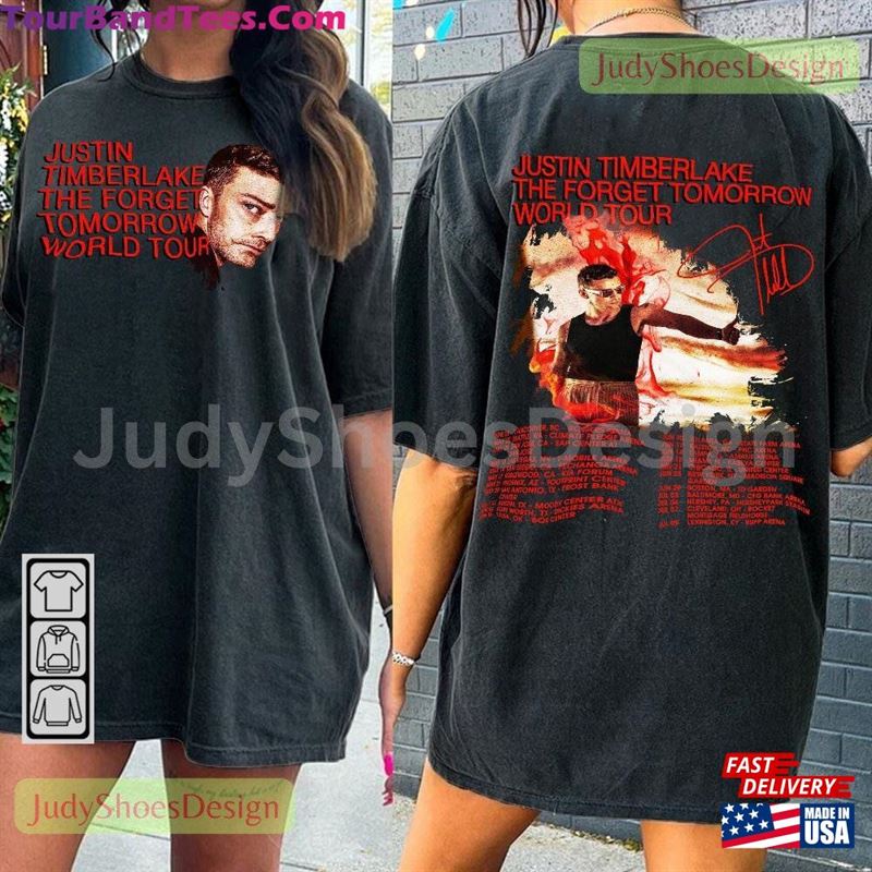 Justin Timberlake Forget Tomorrow World Tour 90S Shirt Music Sides Concert Gift For Fan 3101M Mlud Unisex T-Shirt 29Uf194835 – Utopia Fashion