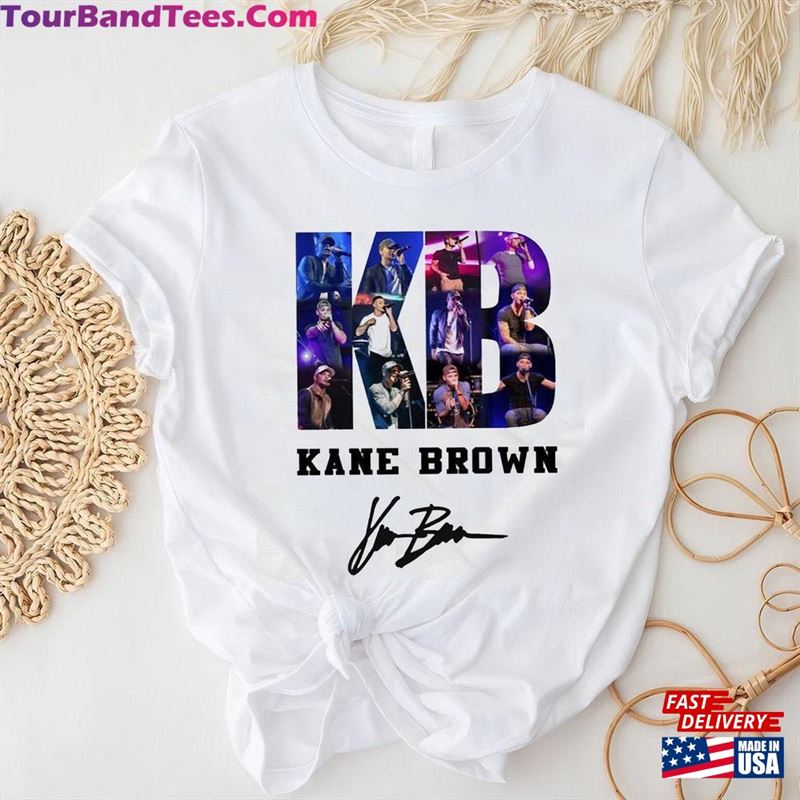 Kane Brown Signature T-Shirt In The Air Tour Fan Gift Classic 29Uf193691 – Utopia Fashion