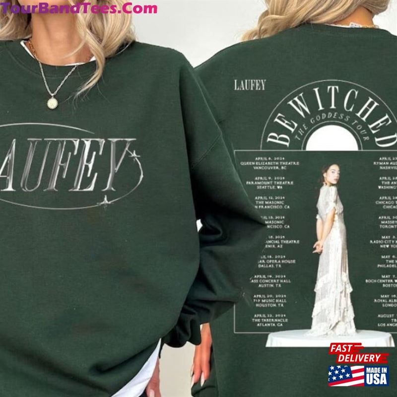 Laufey The Bewitched Tour Shirt Rundey Merch Laufeny Fan Gift Sweatshirt Classic 29Uf193733 – Utopia Fashion