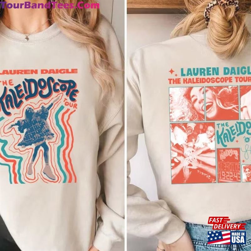 Lauren Daigle The Kaleidoscope Tour T-Shirt Sweatshirt Music Concert Gift Classic 29Uf193999 – Utopia Fashion