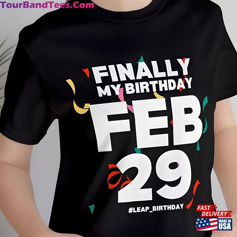 Leap Year Birthday February Day Gift Shirt Classic Sweatshirt 29Uf206488 – Utopia Fashion