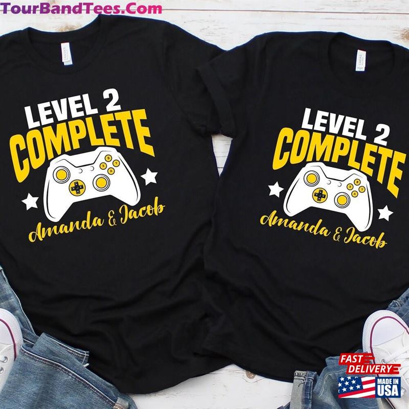 Level Complete Shirt Personalized Second Anniversary 2Nd Gift Hoodie Sweatshirt 29Uf194767 – Utopia Fashion