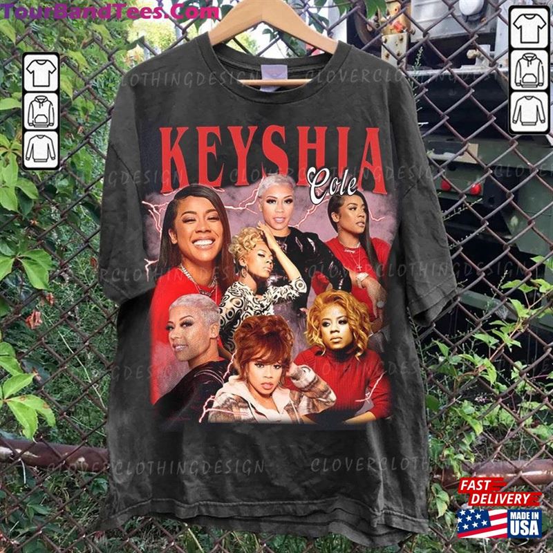 Limited Keyshia Cole Vintage Shirt Homage T-Shirt Fan Gift Tour Tees Hoodie 29Uf194549 – Utopia Fashion