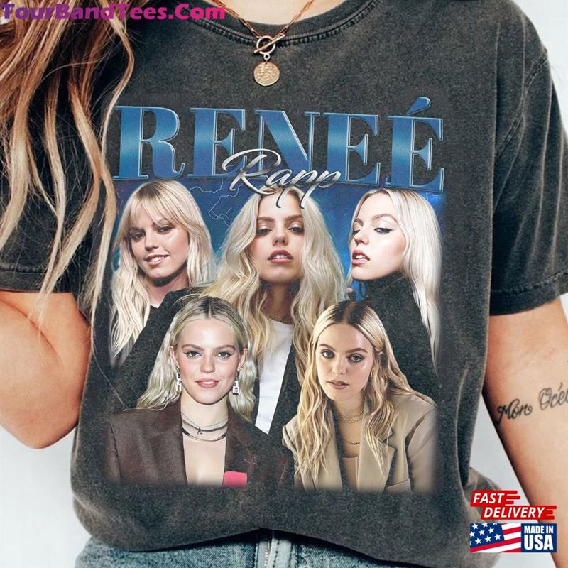 Limited Renee Rapp Vintage T-Shirt Unisex Tee Shirt Hoodie Classic 29Uf192072 – Utopia Fashion