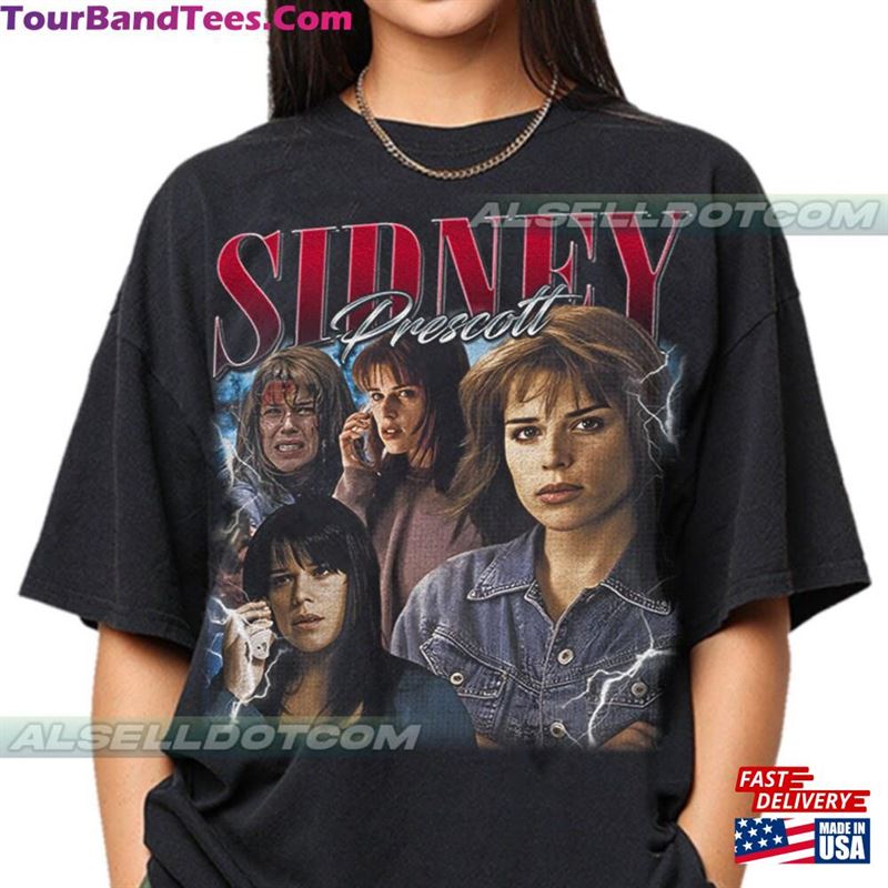 Limited Sidney Prescott Vintage T-Shirt Gift For Women And Man Unisex Classic 29Uf201453 – Utopia Fashion