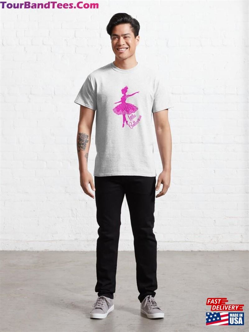 Little Ballerina Pink Classic T-Shirt Unisex 29Uf193976 – Utopia Fashion