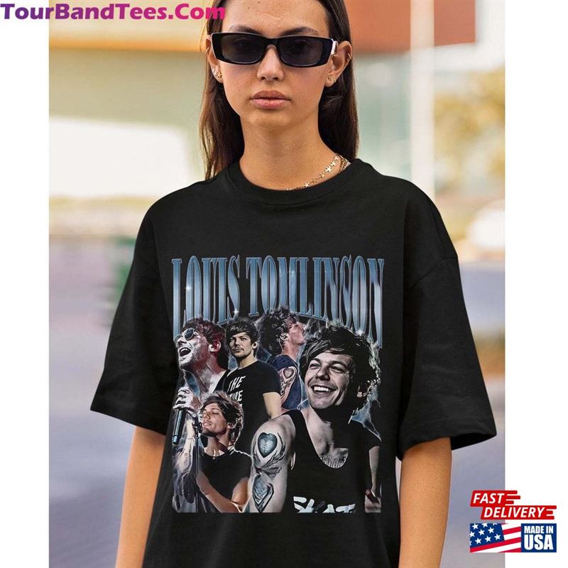 Louis Tomlinson Vintage 90S Shirt Graphic Tee Tour Classic Unisex 29Uf192730 – Utopia Fashion