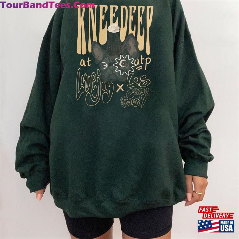 Lovejoy Kneedeep Graphic Music Tour Shirt Concert Hoodie T-Shirt 29Uf193155 – Utopia Fashion