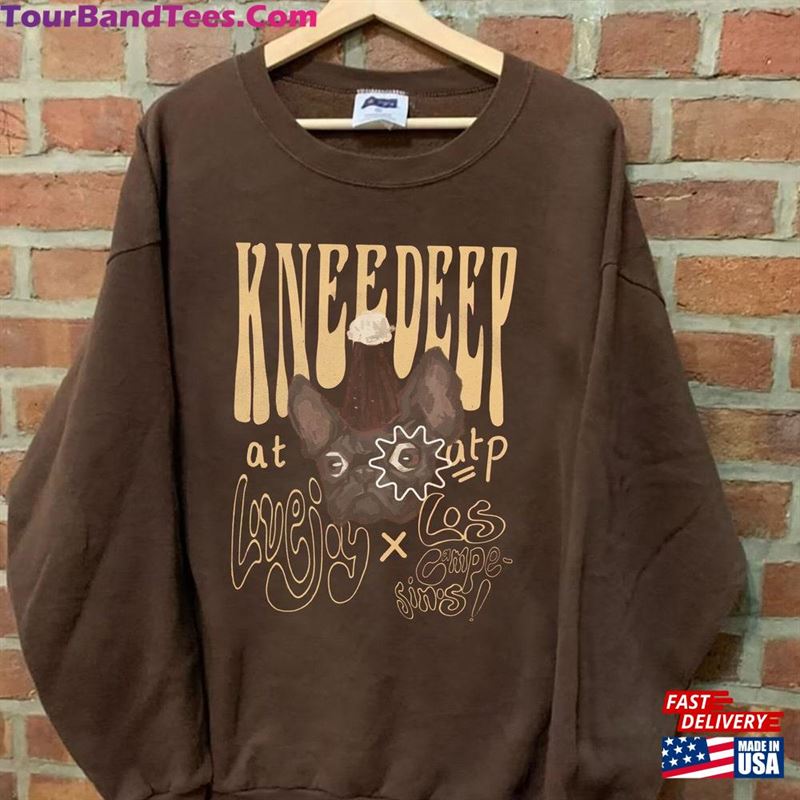 Lovejoy Kneedeep Graphic Music Tour Shirt Concert Hoodie T-Shirt 29Uf193155 – Utopia Fashion