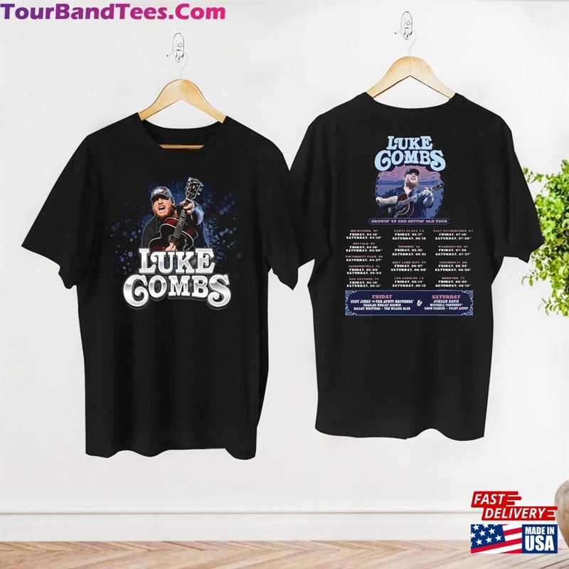 Luke Combs Tour Growing Up And Getting Old T-Shirt Merch Country Music Tee Hoodie 29Uf192307 – Utopia Fashion