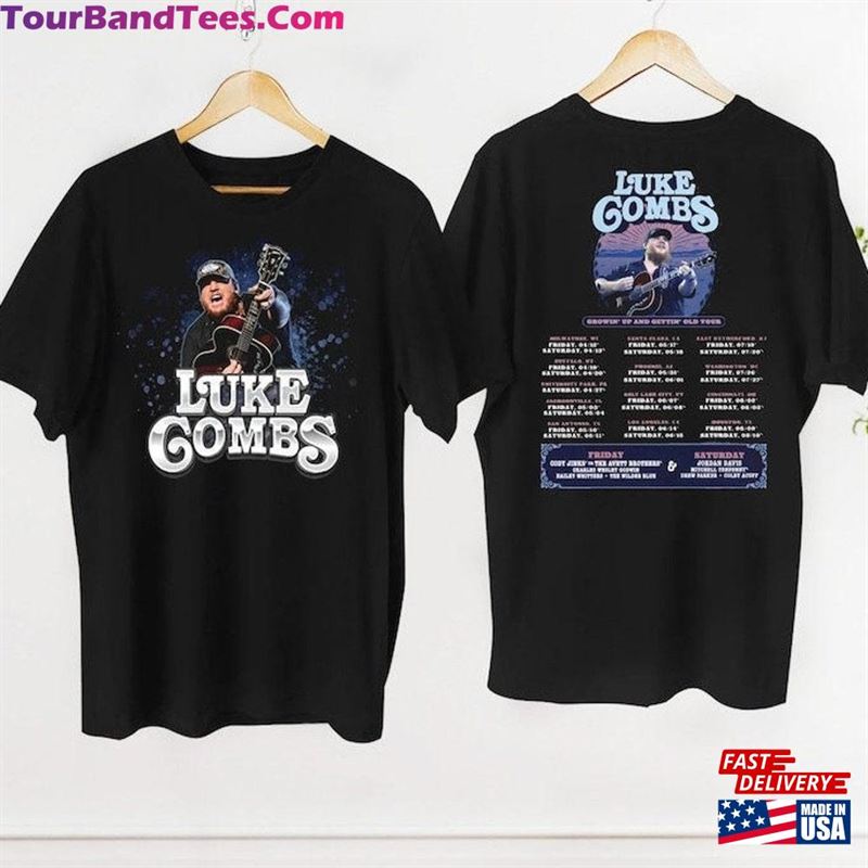 Luke Combs Tour Growing Up And Getting Old T-Shirt Merch Country Music Tee Sweatshirt Unisex 29Uf192779 – Utopia Fashion