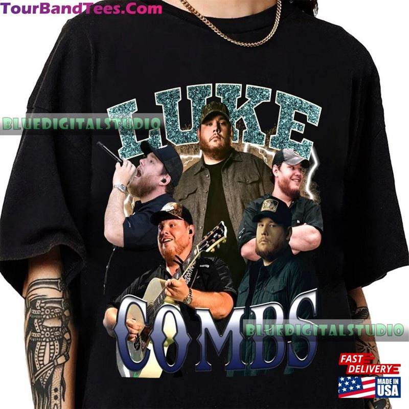 Luke Combs 90S Vintage Shirt Bootleg Tee Tour Hoodie Unisex 29Uf201766 – Utopia Fashion