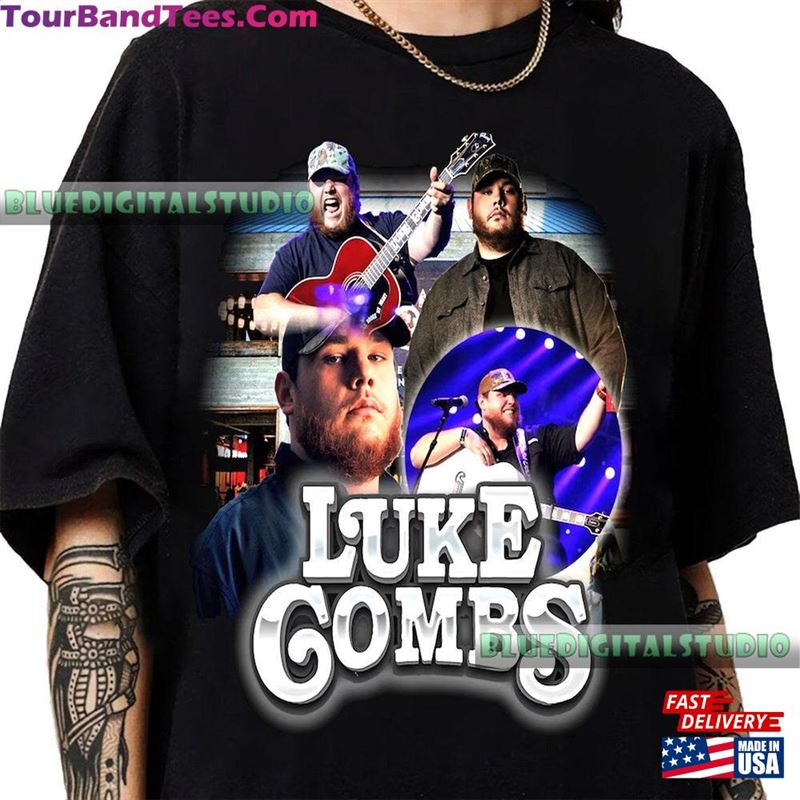 Luke Combs 90S Vintage Shirt Bootleg Tee Tour Unisex T-Shirt 29Uf201684 – Utopia Fashion