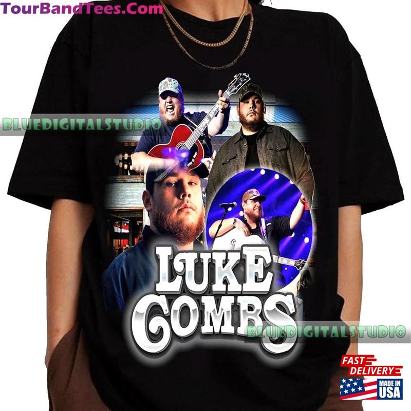 Luke Combs 90S Vintage Shirt Bootleg Tee Tour Unisex T-Shirt 29Uf201684 – Utopia Fashion