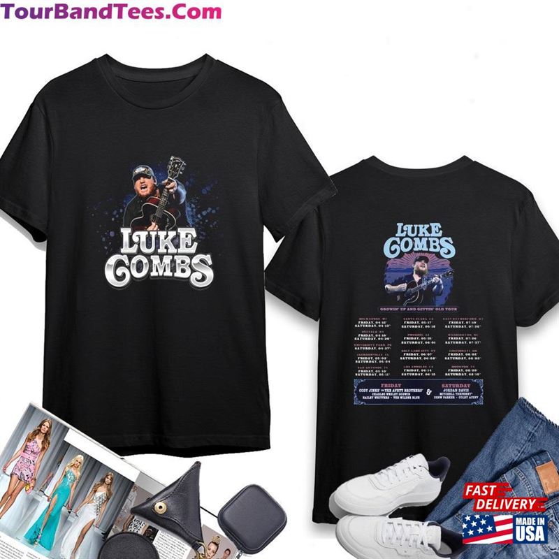 Luke Combs Growing Up And Getting Old T-Shirt Tour Shirt Double Sides Classic Hoodie 29Uf193555 – Utopia Fashion