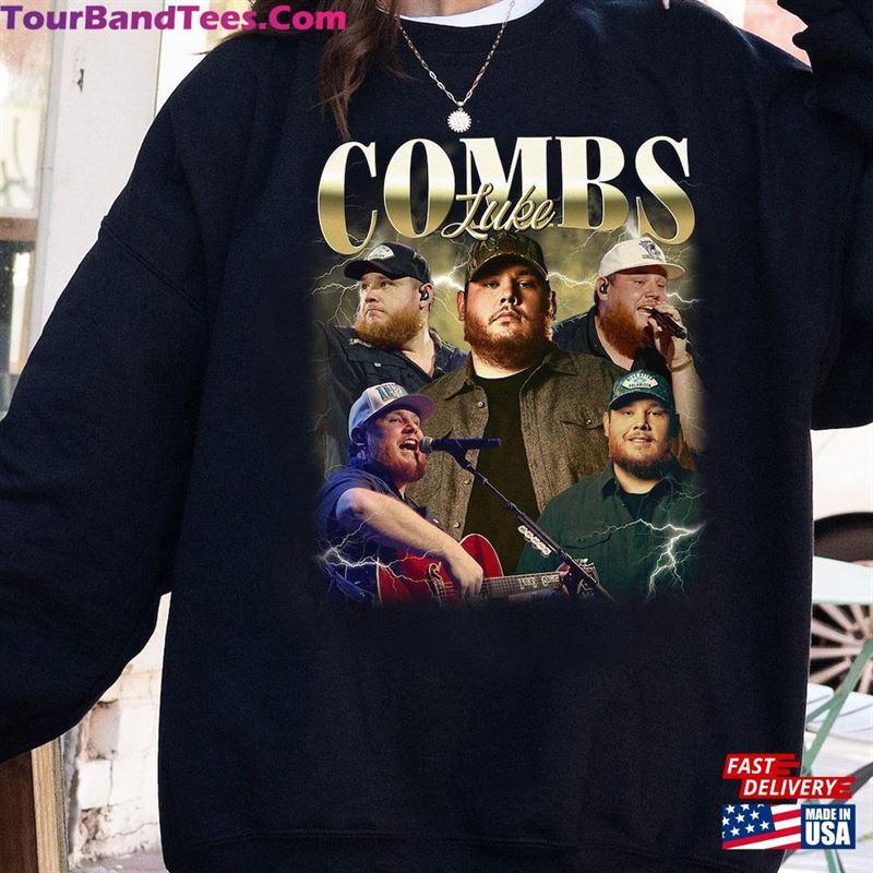 Luke Combs Homage Shirt Tour Growing Up And Getting Old T-Shirt Sweatshirt Classic 29Uf192958 – Utopia Fashion