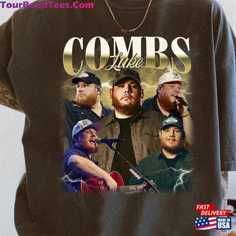 Luke Combs Homage Shirt Tour Growing Up And Getting Old T-Shirt Sweatshirt Classic 29Uf192958 – Utopia Fashion