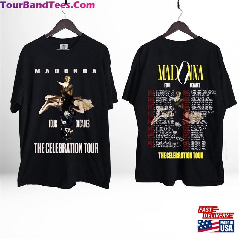 Madonna Tour T-Shirt Celebration Tshirt Shirt Sweatshirt 29Uf207029 – Utopia Fashion