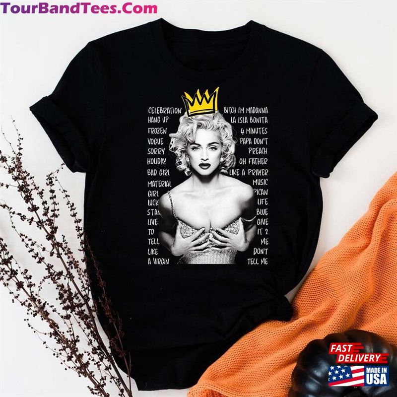 Madonna Shirt The Tour Celebration Women Four Decades Kid T-Shirt Unisex 29Uf192913 – Utopia Fashion