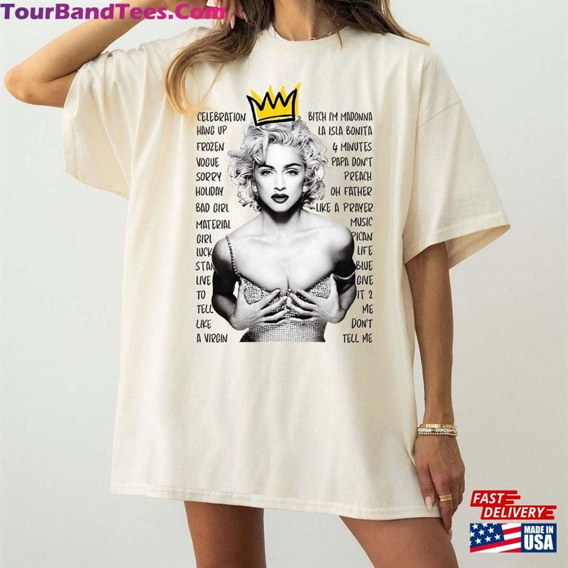 Madonna Shirt The Tour Celebration Women Four Decades Kid T-Shirt Unisex 29Uf192913 – Utopia Fashion