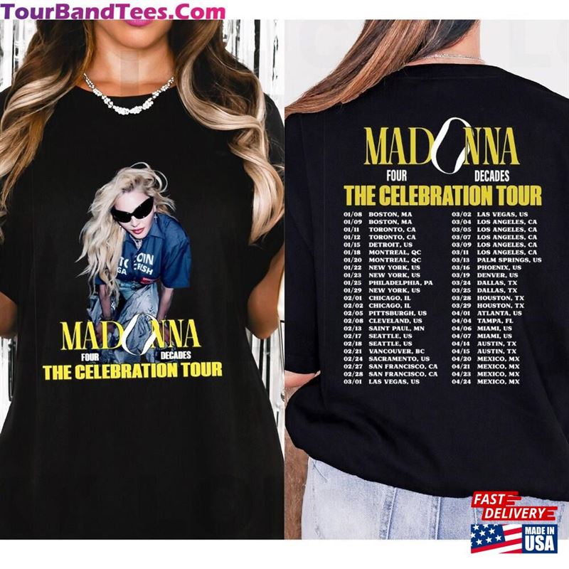 Madonna The Celebration Tour Sweatshirt T-Shirt Fan Gifts Vintage Classic 29Uf207008 – Utopia Fashion