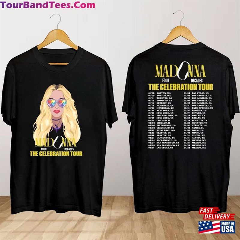 Madonna The Celebration Tour T-Shirt Concert Shirt Sweatshirt Classic 29Uf211721 – Utopia Fashion