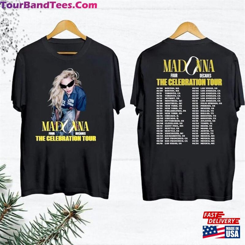 Madonna The Celebration Tour T-Shirt Shirt Fan Gifts Vintage Hoodie 29Uf191926 – Utopia Fashion