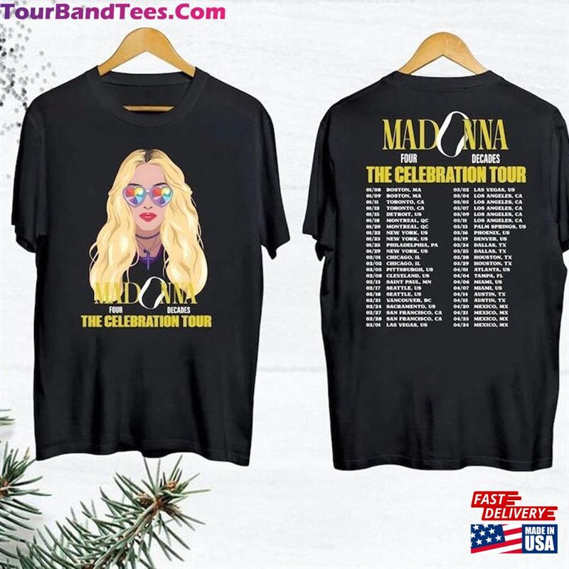 Madonna The Celebration Tour T-Shirt Shirt Fan Gifts Vintage Sweatshirt Hoodie 29Uf192754 – Utopia Fashion