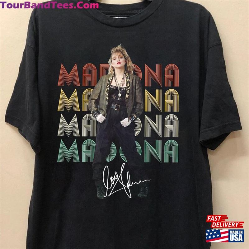 Madonna Tour Shirt Retro Vintage T-Shirt Four Decades Sweatshirt Unisex 29Uf193269 – Utopia Fashion