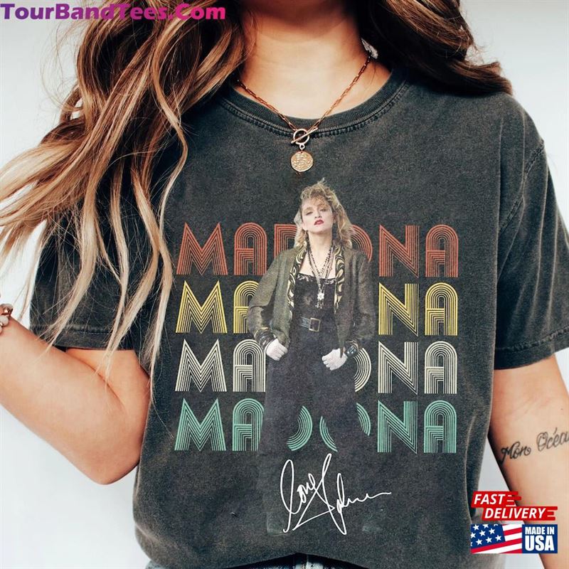 Madonna Tour Shirt Retro Vintage T-Shirt Four Decades Sweatshirt Unisex 29Uf193269 – Utopia Fashion