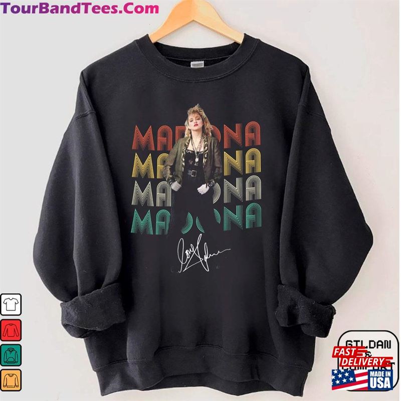 Madonna Tour Shirt Retro Vintage T-Shirt Four Decades Unisex Classic 29Uf191723 – Utopia Fashion