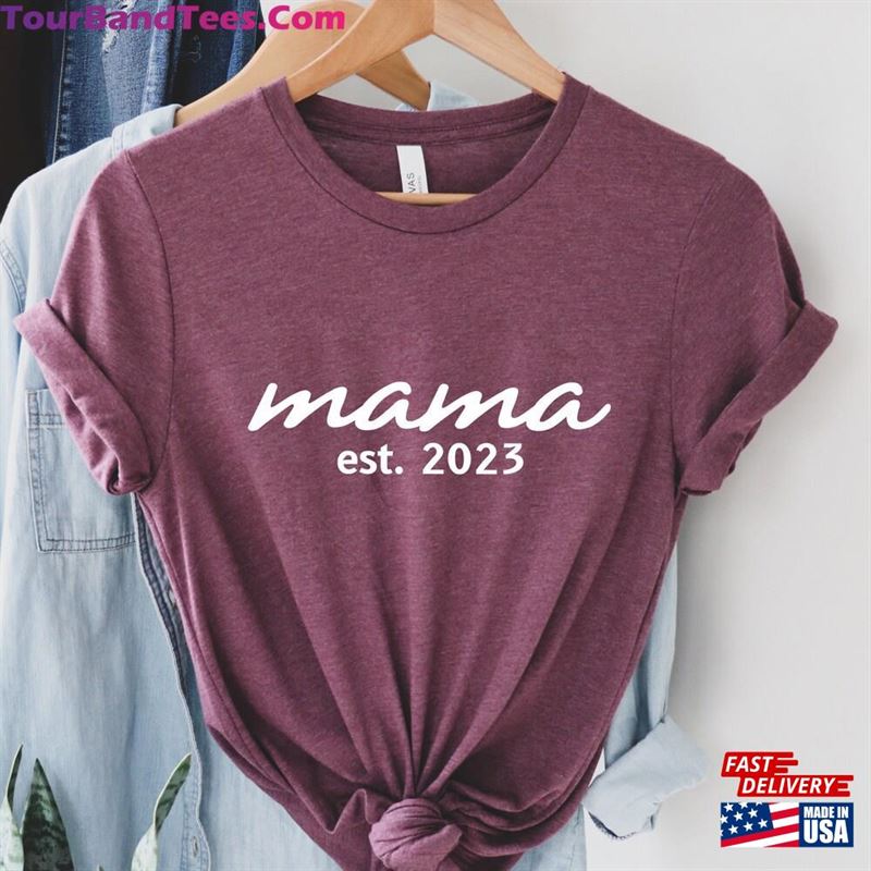 Mama Est Shirt New Mom Pregnancy T-Shirt Unisex Sweatshirt 29Uf201727 – Utopia Fashion