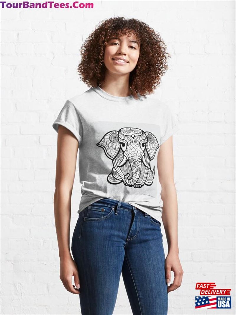 Mandala Elephant Classic T-Shirt Hoodie 29Uf206953 – Utopia Fashion