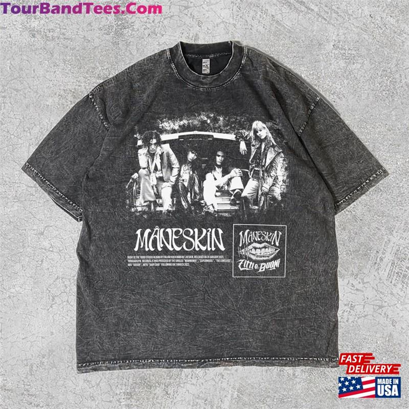 Maneskin Vintage Shirt Tour Bootleg Band T-Shirt Classic 29Uf191796 – Utopia Fashion