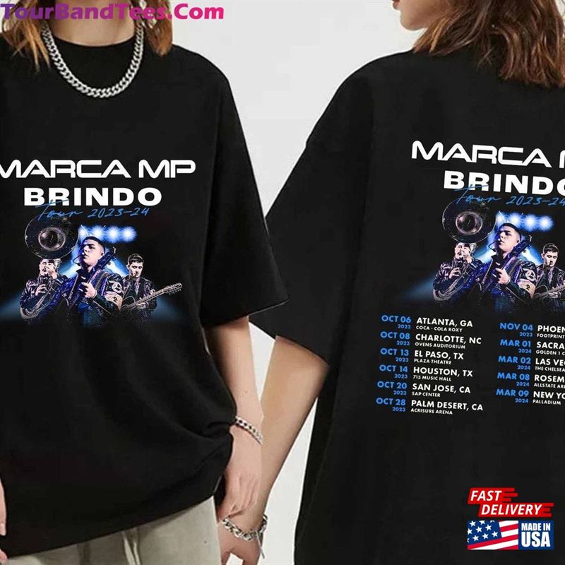 Marca Mp Brindo Tour Shirt Band Fan Unisex T-Shirt 29Uf192768 – Utopia Fashion