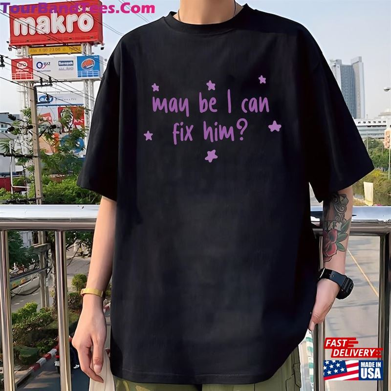 Maybe I Can Fix Him Crop Tee Hoodie Unisex Olivia Rodrigo Guts Full Date Tour T-Shirt Sweatshirt 29Uf193462 – Utopia Fashion