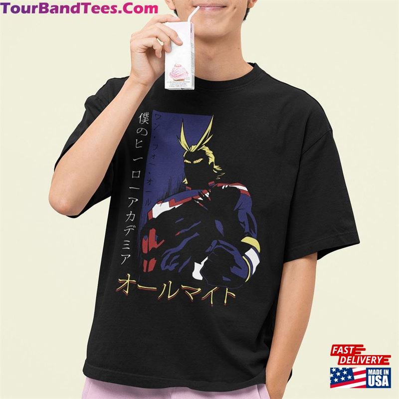 Mha Japan All Might Unisex T-Shirt Adults Kids Anime Novelty Themed Shirt % Cotton Soft Feel T-Shirts Sweatshirt 29Uf206746 – Utopia Fashion