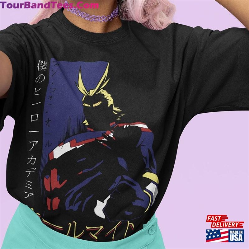 Mha Japan All Might Unisex T-Shirt Adults Kids Anime Novelty Themed Shirt % Cotton Soft Feel T-Shirts Sweatshirt 29Uf206746 – Utopia Fashion