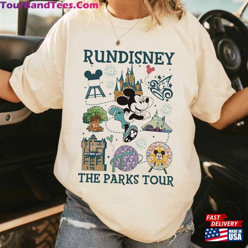 Mickey Rundisneyland Marathon The Parks Tour Shirt Disneyland Weekend Classic Hoodie 29Uf194732 – Utopia Fashion