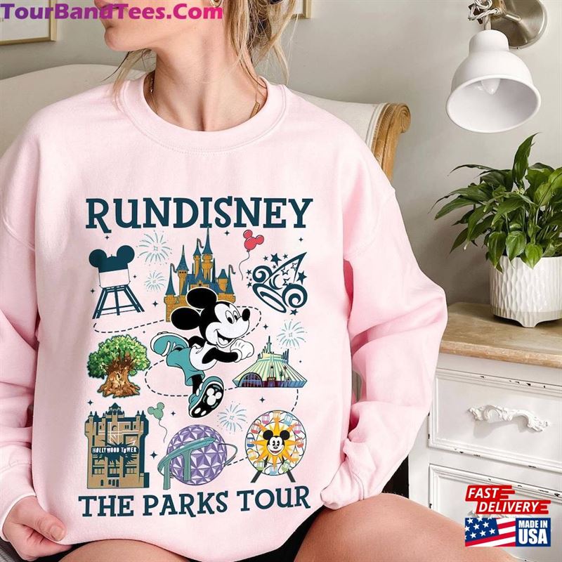 Mickey Rundisneyland Marathon The Parks Tour Shirt Disneyland Weekend Classic Hoodie 29Uf194732 – Utopia Fashion