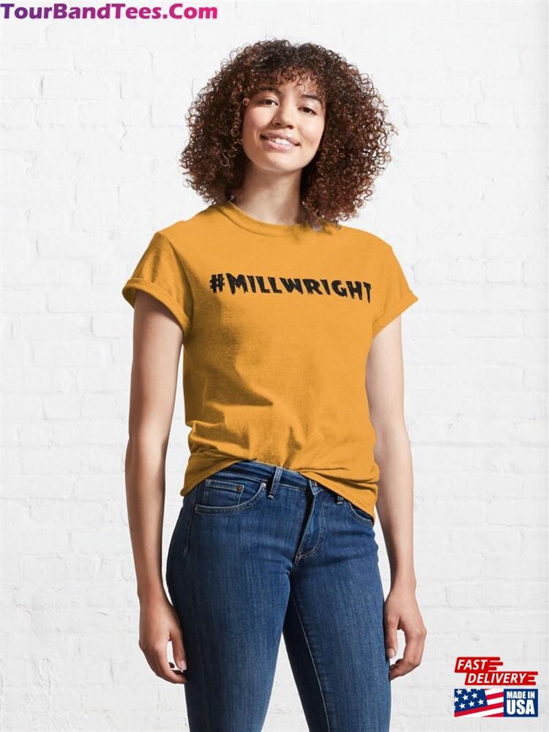 Millwright Hashtag Certified Classic T-Shirt Unisex 29Uf211647 – Utopia Fashion