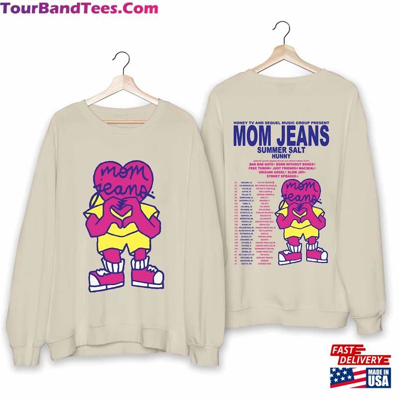 Mom Jeans Tour Shirt Band Fan Concert Hoodie Classic 29Uf193478 – Utopia Fashion