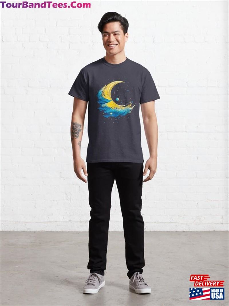 Moonlit Design Wonders Classic T-Shirt Unisex 29Uf211954 – Utopia Fashion