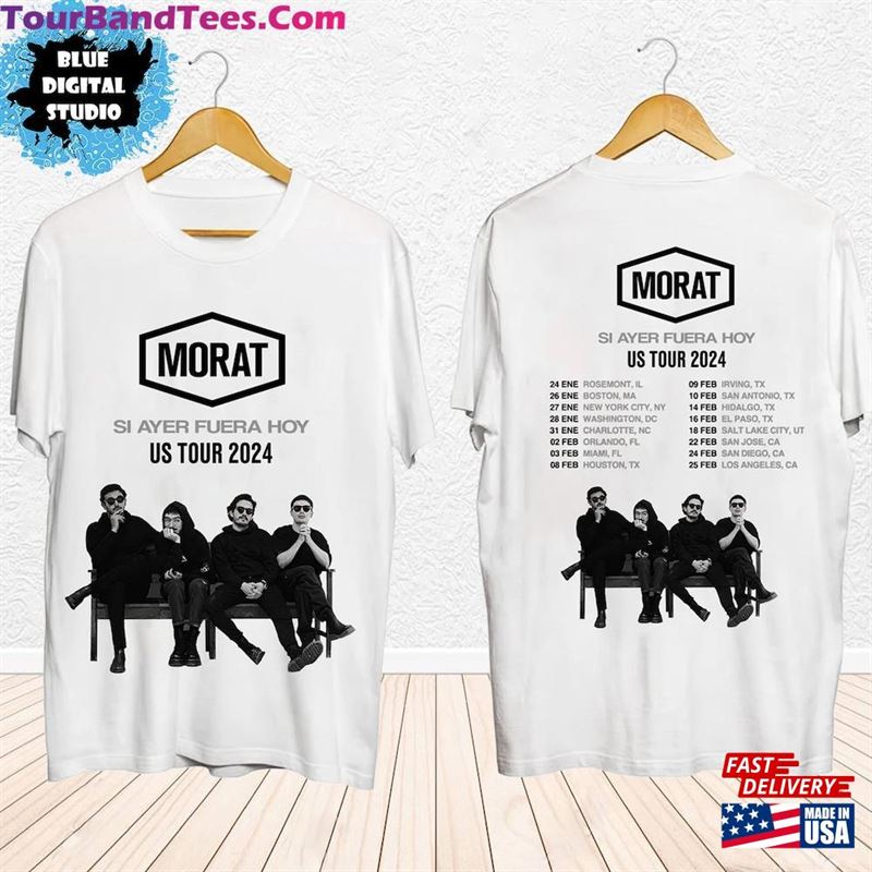 Morat Si Ayer Fuera Hoy Us Tour Shirt Band Fan Concert T-Shirt Classic 29Uf211566 – Utopia Fashion